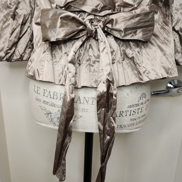 BCBG shiny crop Spring jacket - Picture 8 of 12